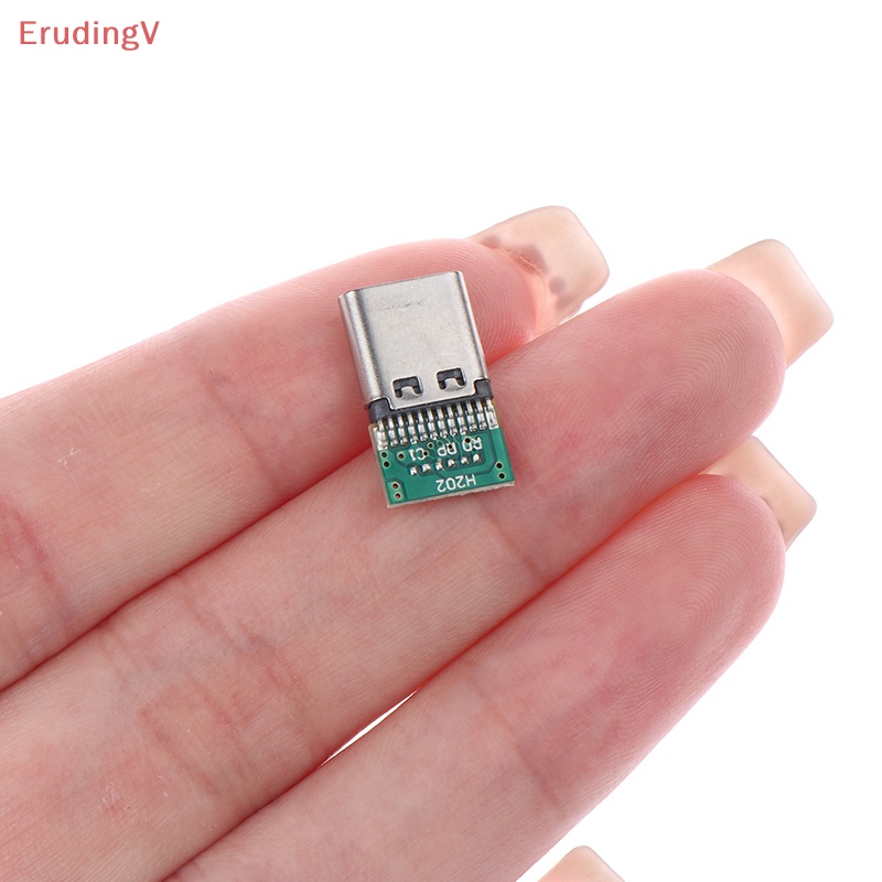 Bộ 5 Đầu Nối Chuyển Đổi Ổ Cắm / Ổ Cắm 12 / 24 Chấu Sang Cổng Cắm Hàn Và Dây Cáp Hỗ Trợ PCB USB 3.1 Type C