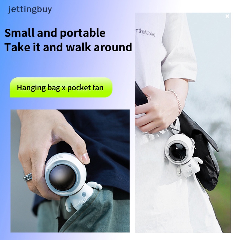 Quạt Đeo Cổ mini Cầm Tay Không Ồn Họa Tiết Hoạt Hình Sạc Cổng usb Dùng Ngoài Trời Vào Mùa Hè