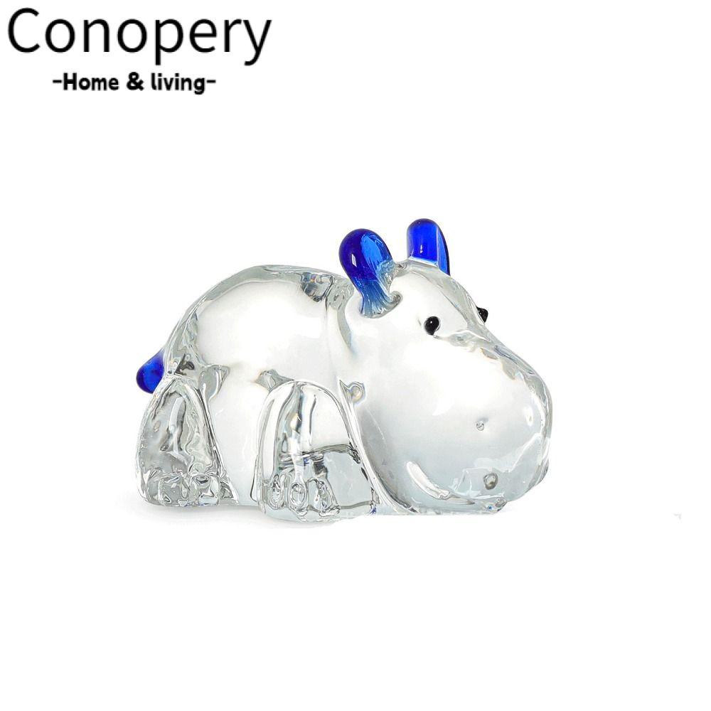 CONOPERY 1 Bức Tượng Hippopotamus Hà Mã Hippopotamus|Phụ Kiện Trang Trí Nhà Cửa Kiểu Dáng Độc Đáo Sáng Tạo