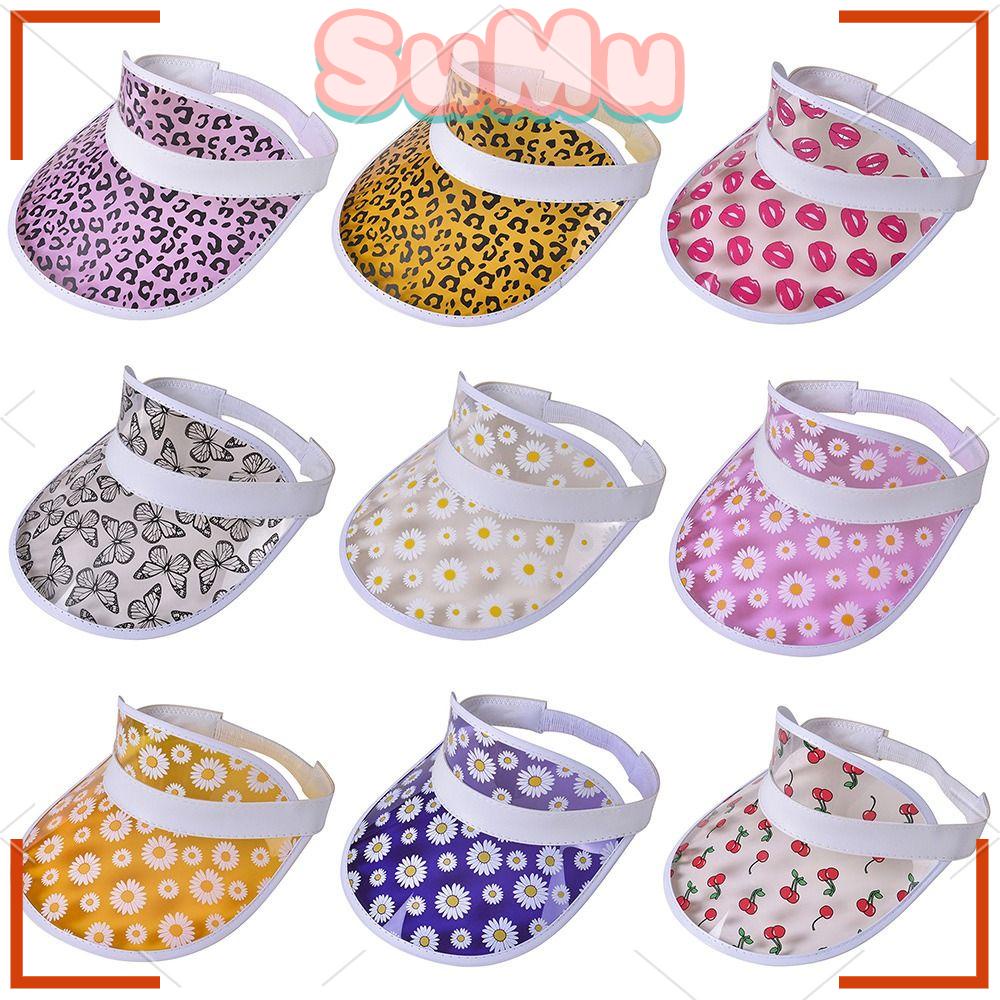 Mũ Lưỡi Trai Bằng PVC Trong Suốt Phong Cách Thể Thao Thời Trang Mùa Hè