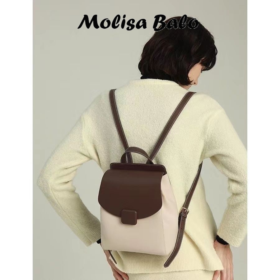 Molisa  Balo nữ thời trang Balo da mềm PU 2023 NEW  Stylish Comfortable Beautiful ins L91T2WI 37Z230910