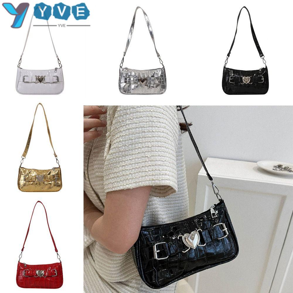 Túi Đeo Chéo Vai Họa Tiết Trái Tim Thời Trang Sành Điệu Cho Nữ