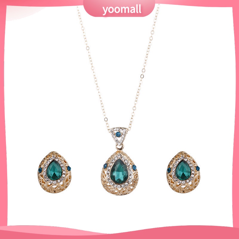 Bộ Trang Sức Gồm Bông Tai Thiết Kế Xinh Xắn Thời Trang