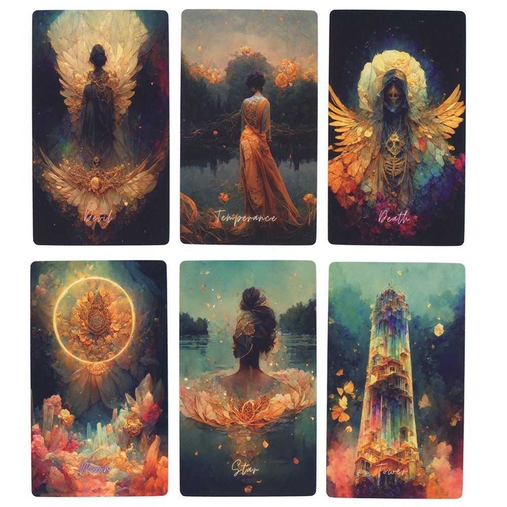 Bộ Bài tarot Tiếng Anh 12x7cm