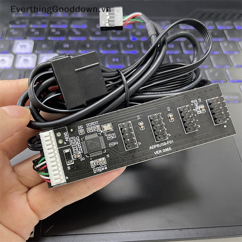 Everthingood Bo Mạch Chủ Kết Nối USB 2.0 Hub 1 Sang 4 Dây Cáp