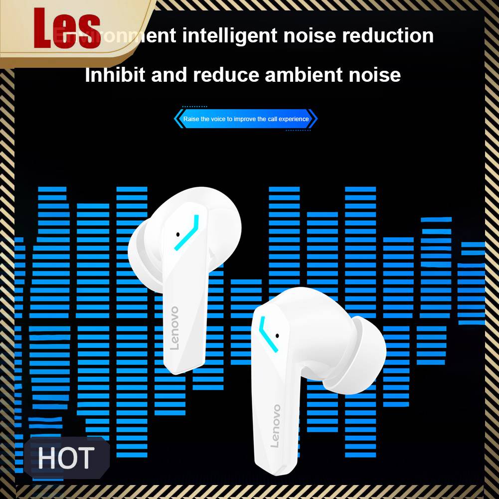 Tai Nghe Bluetooth Không Dây Âm Thanh Sống Động Chất Lượng Cao Cho Lenovo GM2 Pro TWS