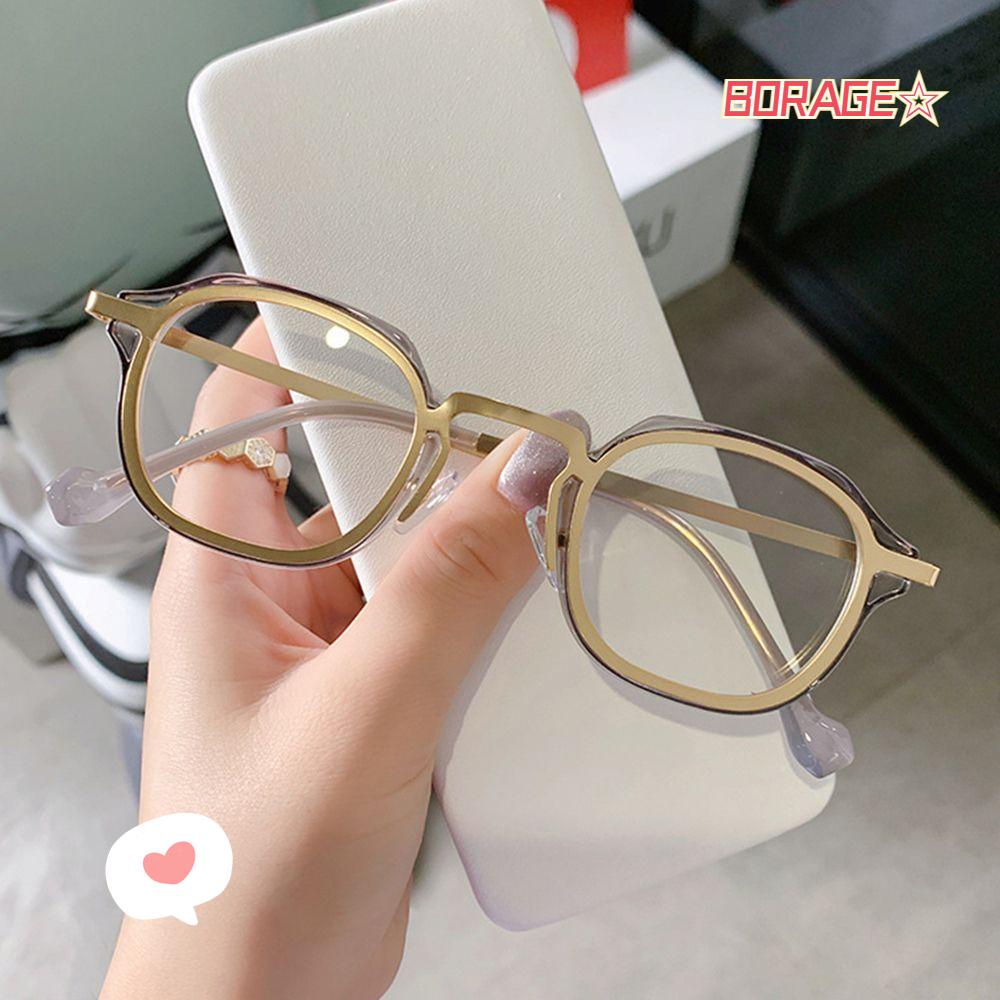 BORAG Kính Mát Chống Tia UV TR90 Gọng Kim Loại