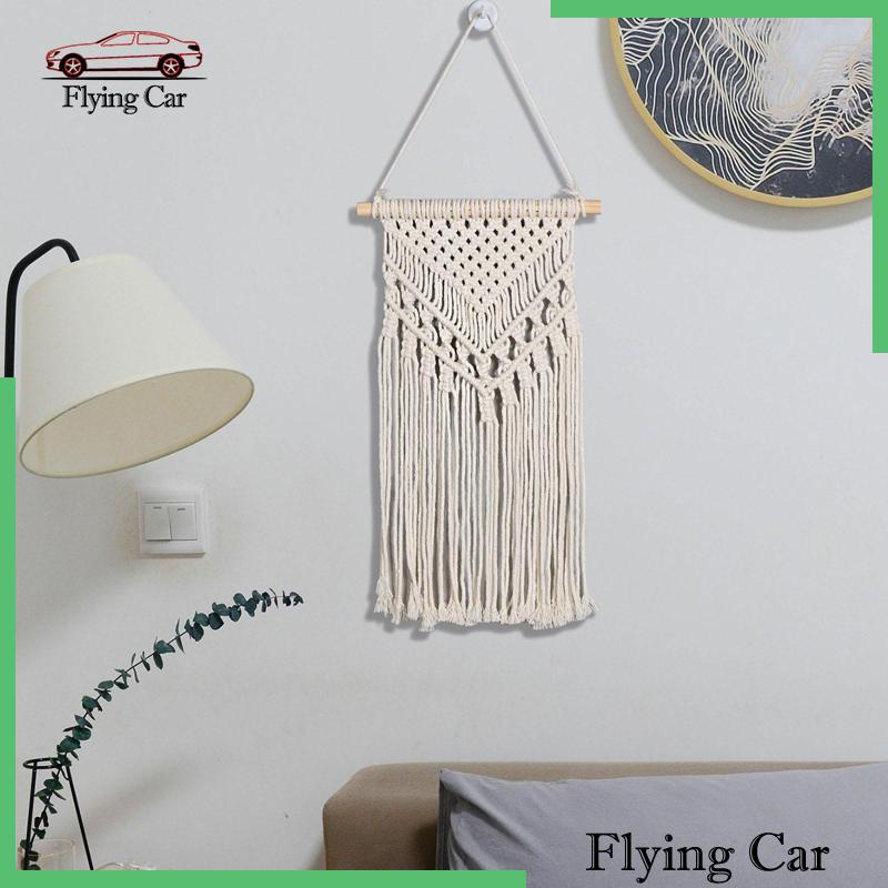 Dây Tua Rua Macrame Treo Tường Trang Trí Phòng Khách / Cửa Sổ Kiểu Boho Lzdjfmy2