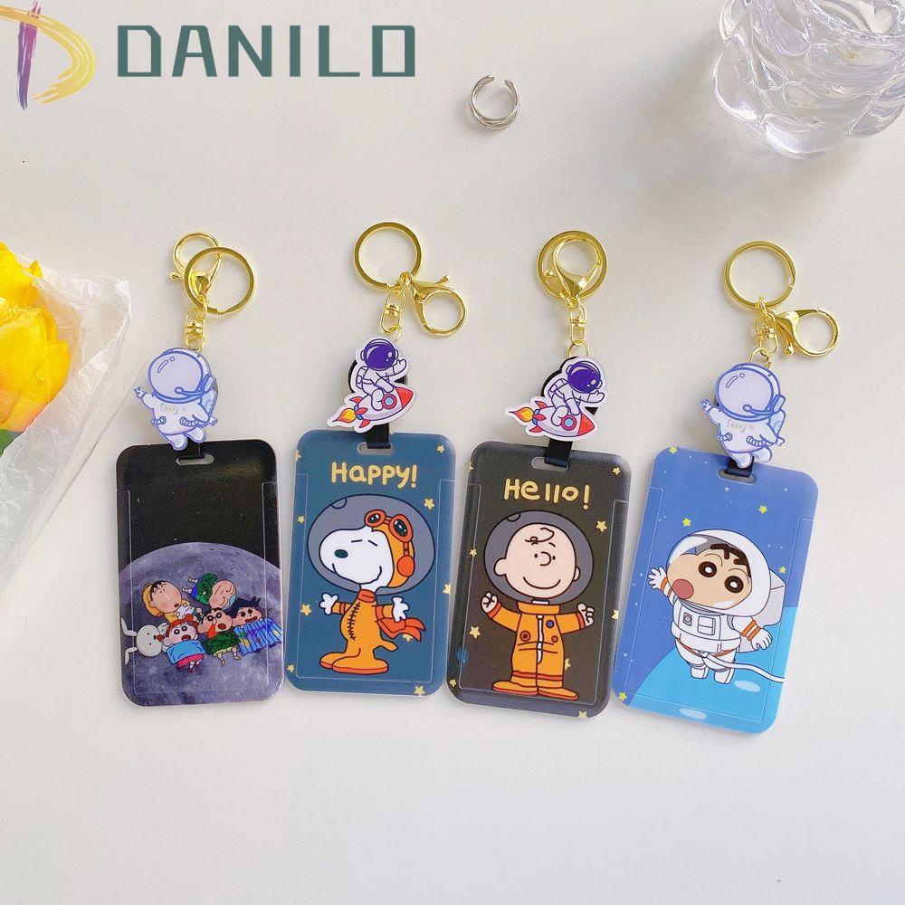 DANILO Ví Đựng Thẻ / Xe Buýt / Thẻ / Xe Buýt Họa Tiết Hoạt Hình Cậu Bé Bút Chì Shin-chan