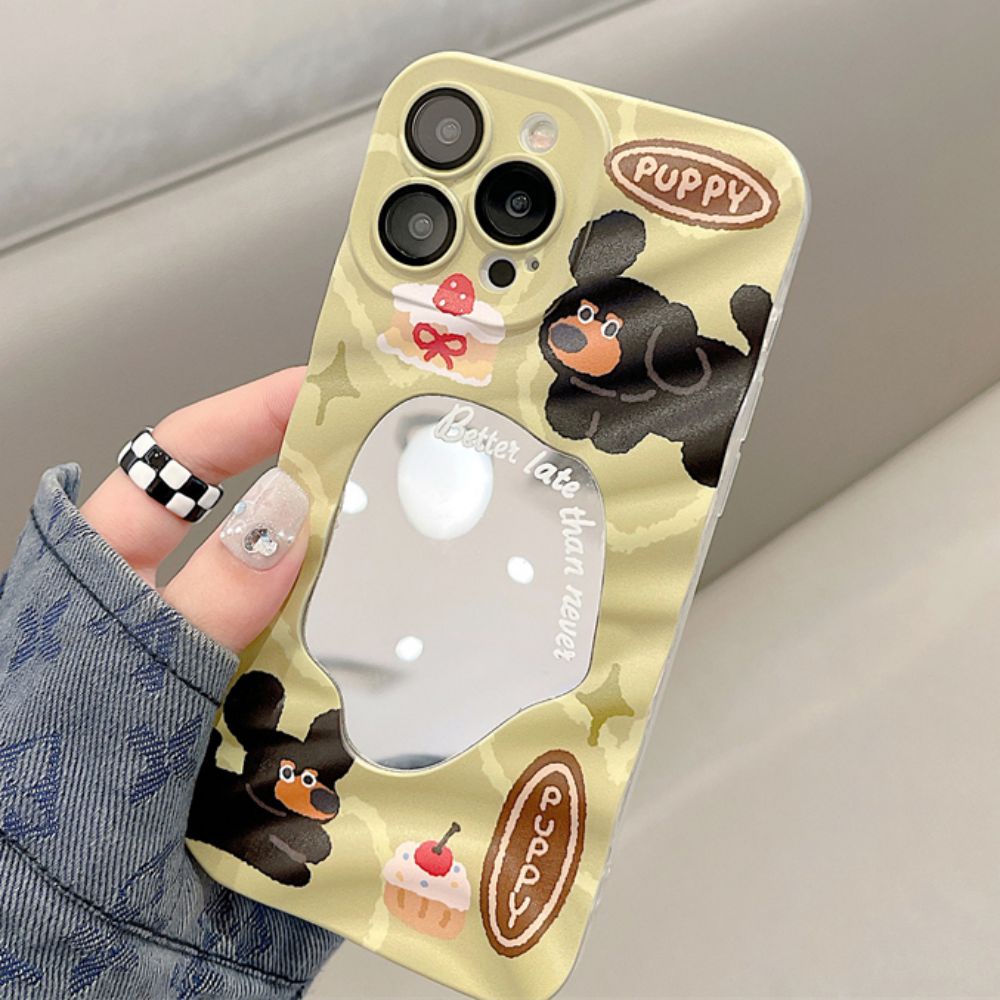 Ốp Điện Thoại TPU Mềm Chống Sốc Tráng Gương Họa Tiết Hoa Cúc Dễ Thương Dành Cho IPhone 11 12 13 14 Pro Max