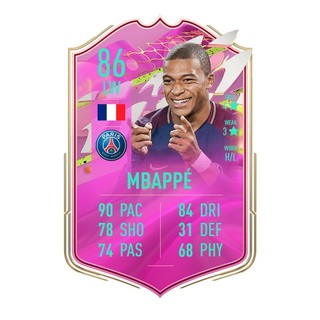 Móc khóa Kylian Mbappé - Móc Khóa Mica in 2 mặt