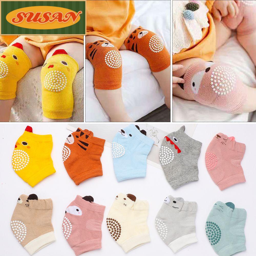 SUSANS Miếng Đệm Đầu Gối Giữ Ấm Thoáng Khí Chống Trượt An Toàn Dành Cho Trẻ