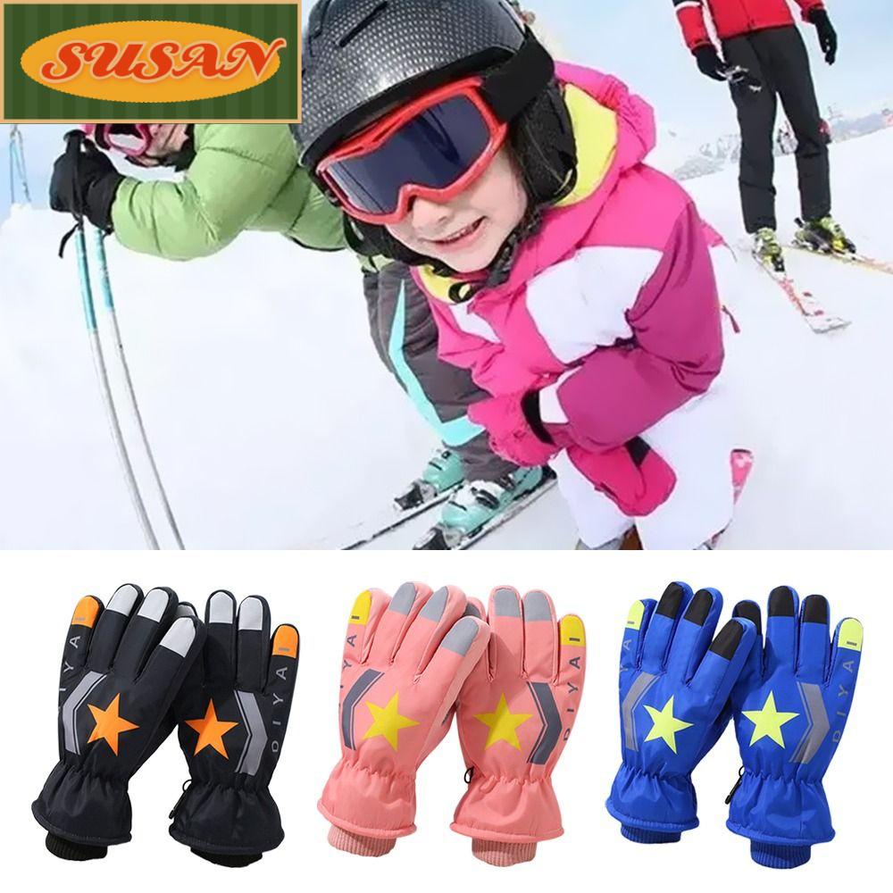 SUSANS Găng Tay Trượt Tuyết Cho Trẻ Em 8-14 Tuổi