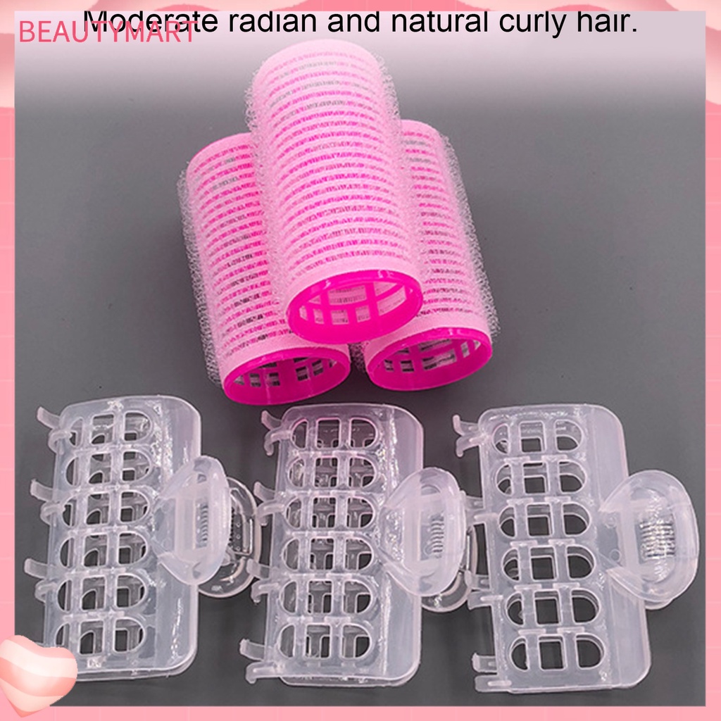 Set 3 Lô Cuốn Tóc Bằng Nilon Độ Co Giãn Cao DIY