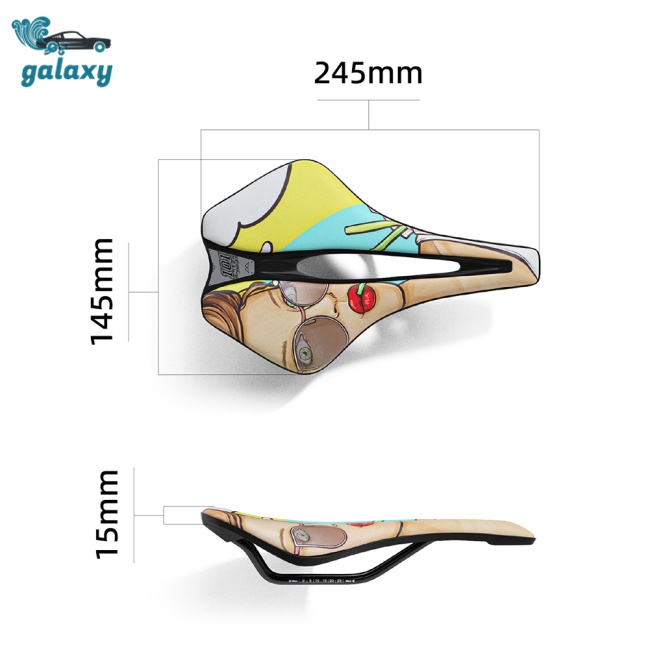 Galaxy Yên Xe Đạp Leo Núi Siêu Nhẹ Thoáng Khí Thoải Mái