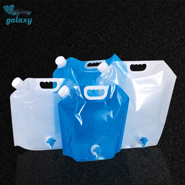 Galaxy Túi Đựng Nước Dung Tích 5 / 10l Có Thể Gấp Gọn Tiện Dụng Khi Đi Du Lịch