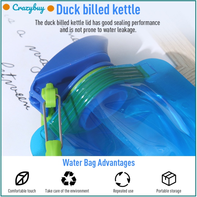 Cr Set 8 Bình Đựng Nước 700ml Có Nắp Vặn Chống Rò Rỉ Có Thể Tái Sử Dụng Dùng Khi Đi Cắm Trại