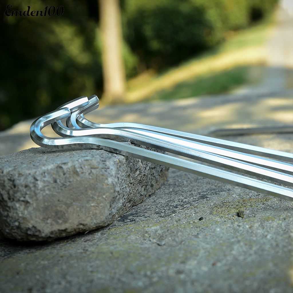 Chốt Cố Định Lều Cắm Trại Chống Gió 18cm