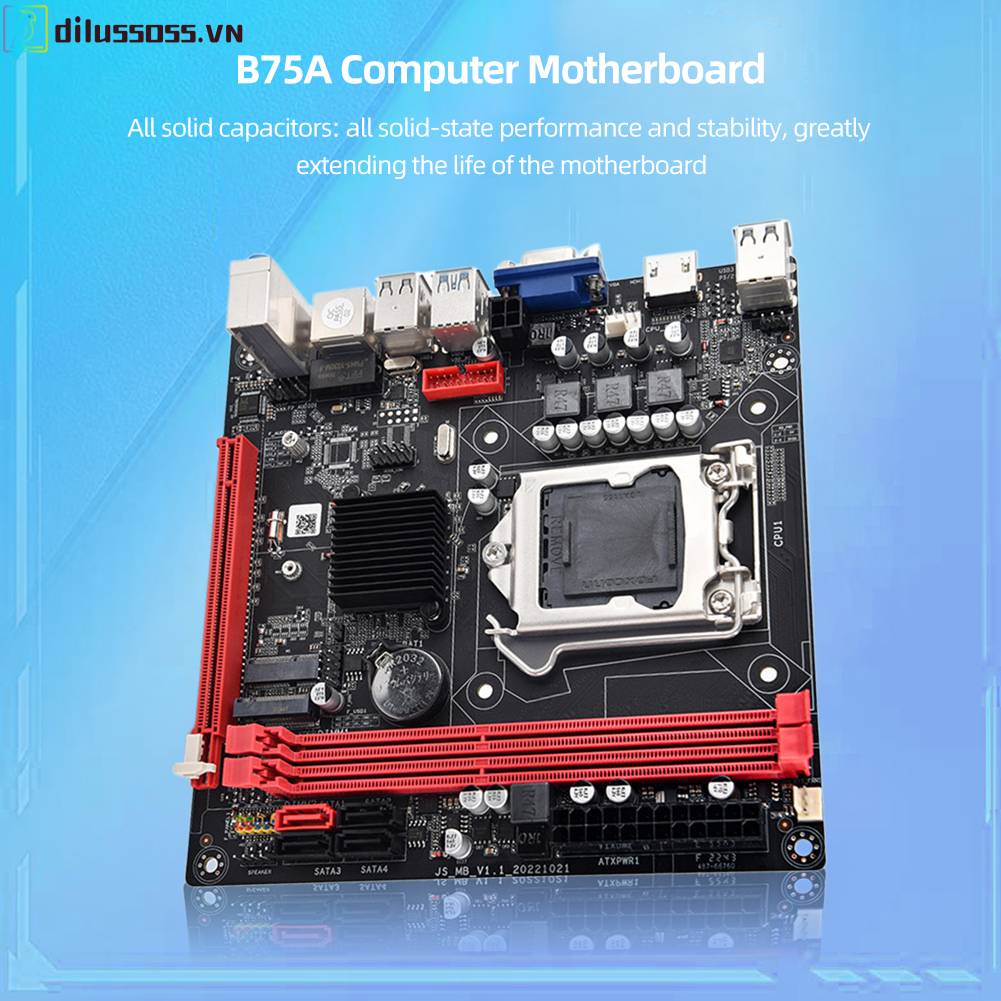 Bo Mạch Chủ Chơi Game B75A 100M DDR3 Bộ Nhớ 16GB