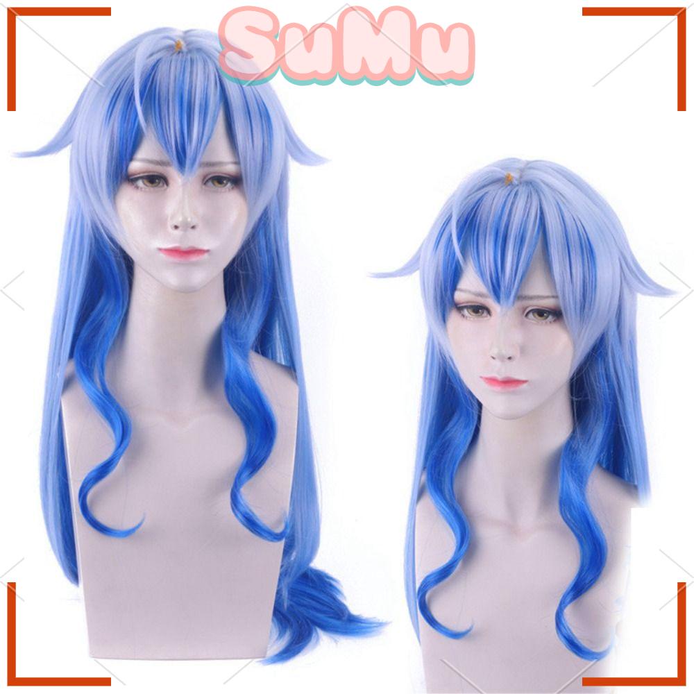 Bộ Tóc Giả Dài 95cm Bằng Sợi Tổng Hợp Chất Lượng Cao Hóa Trang Nhân Vật SUMU Ganyu