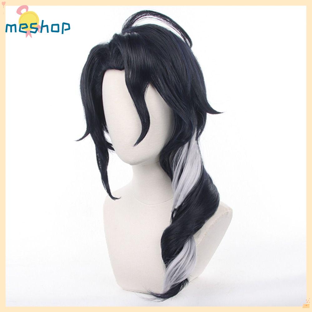 Tóc Giả Chịu Nhiệt Bằng Sợi Tổng Hợp Dùng Hóa Trang Nhân Vật Pantalone Trong Game Genshin