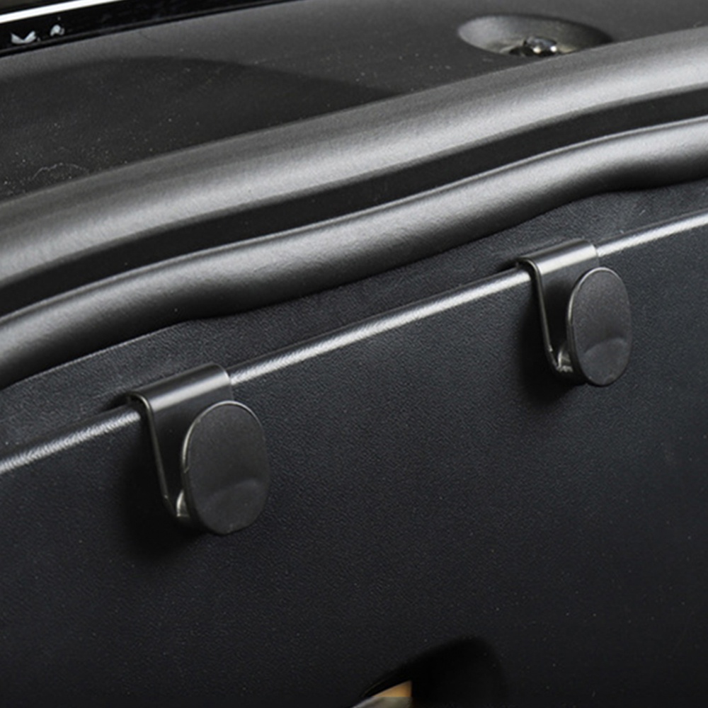 Bộ 2 Móc Treo Túi Đựng Đồ Gắn Phía Trước Xe Hơi Bằng ABS Tiện Dụng Giá Đ