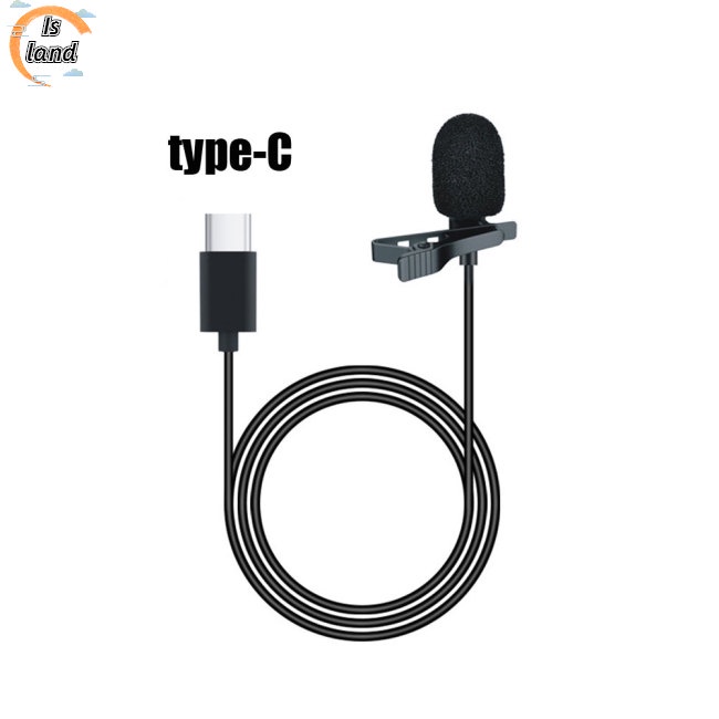 Micro Mini Type-c Có Kẹp Chống Ồn Tương Thích Với Ios Huawei Xiaomi