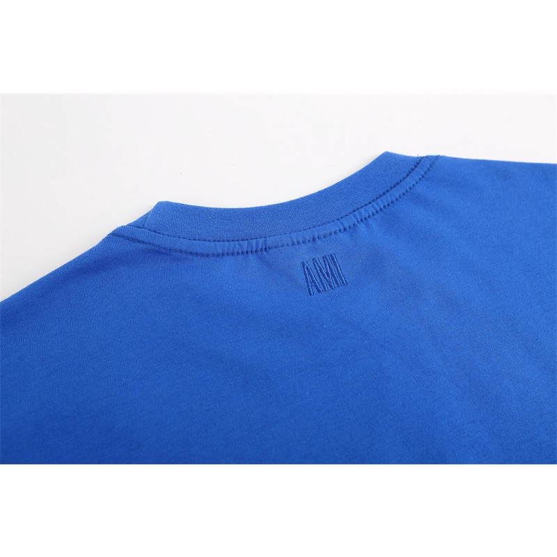 A-m-i &amp; Ale-xan-xan-dre-Mat-tiussi- Áo Thun Tay Ngắn Thoải Mái Thêu Trái Tim Nhỏ Thời Trang Xuân Hè Phong Cách Mới Cho Nam Và Nữ