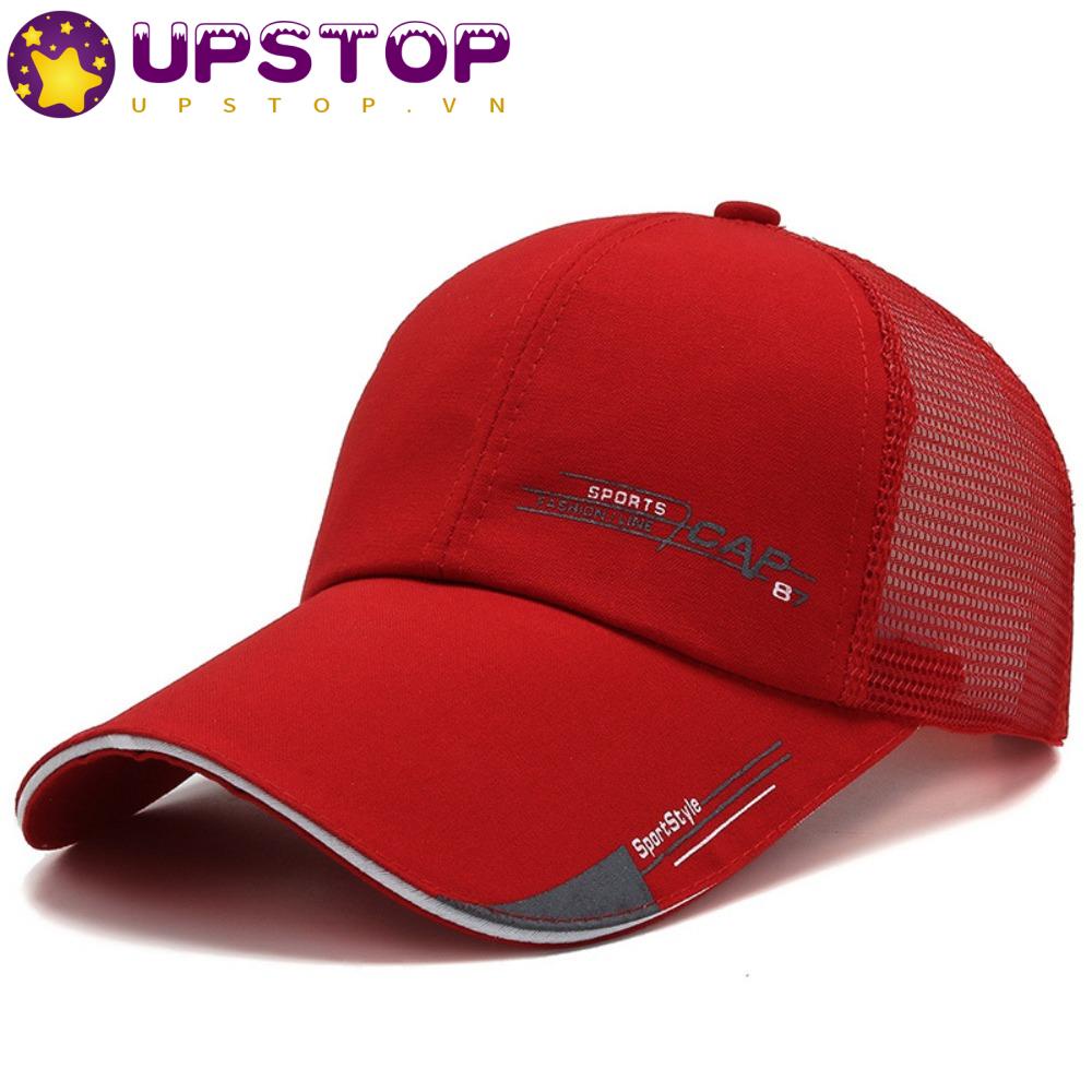 UPSTOPVN Mũ Lưỡi Trai Bóng Chày Phẳng Mùa Hè Có Thể Điều Chỉnh Cho Nam Và Nữ