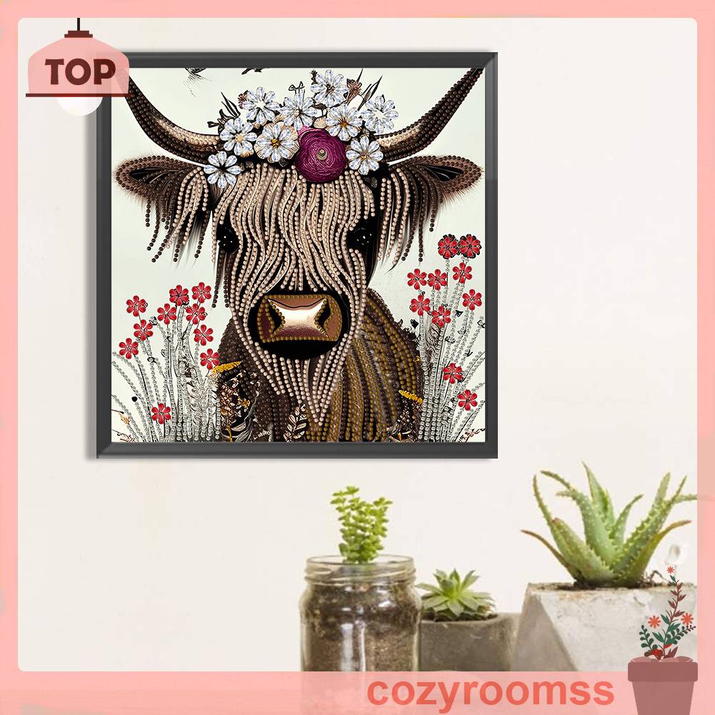 Bộ Tranh Đính Đá 5D Họa Tiết Độc Đáo DIY Dùng Trang Trí Nhà Cửa