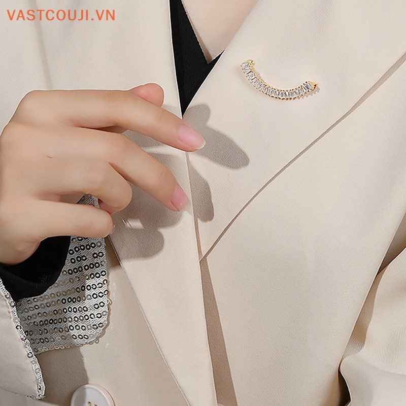 1 Trâm Cài Áo Kim Loại Cổ Chữ V Thời Trang
