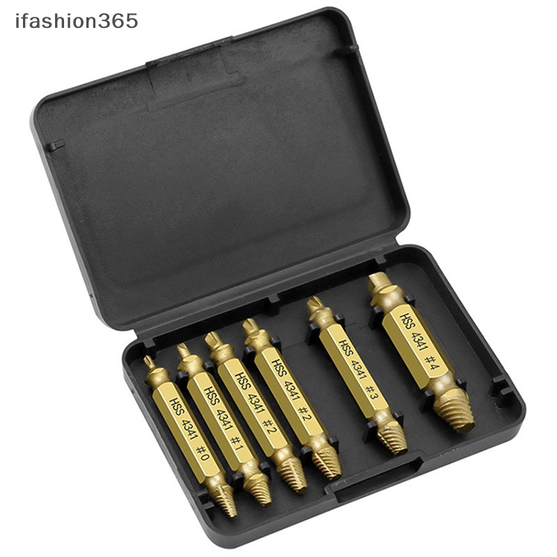 Set 6 Mũi Khoan Tháo Gỡ Ốc Vít Bị Hỏng ifashion365