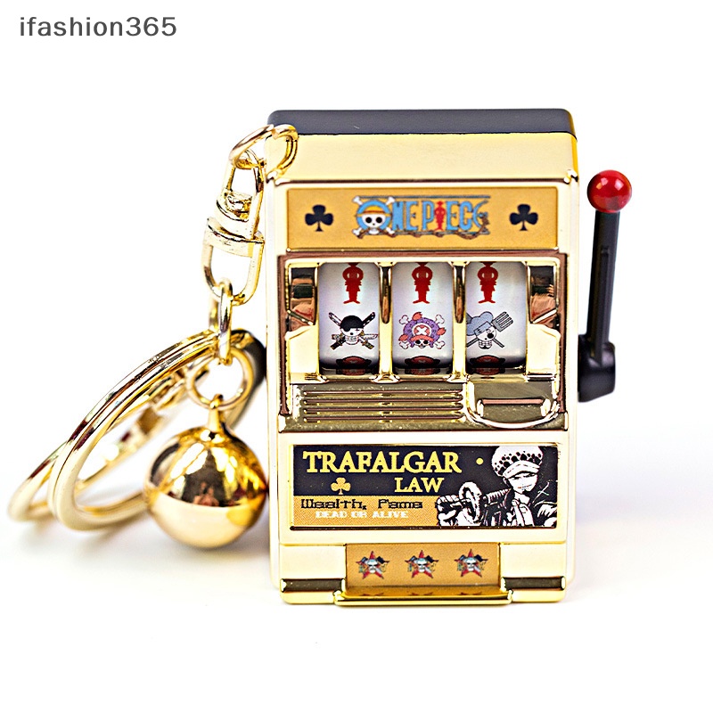 1 Máy Jackpot Mini Dạng Móc Khóa Có Khe Cắm Trái Cây Vui Nhộn ifashion365