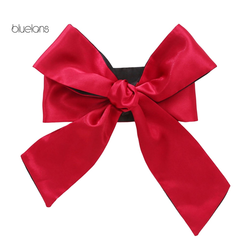 Cuộn Dây Ruy Băng Lụa Satin Mềm Mịn Màng Màu Trơn Chống Rách Dùng Trang Trí Đám Cưới