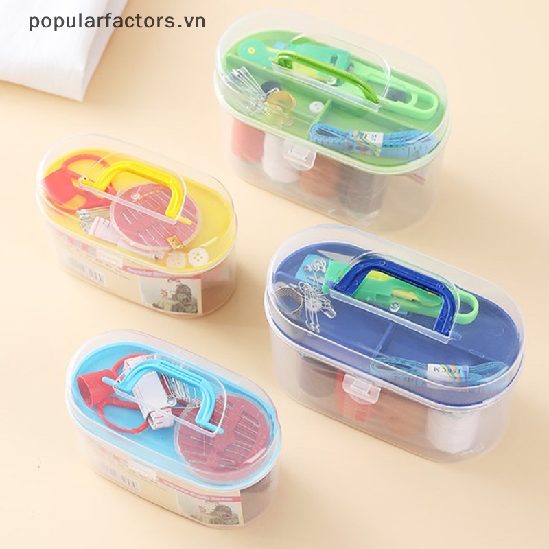 Bộ Dụng Cụ May Vá Thủ Công Kèm Hộp Đựng Tiện Lợi