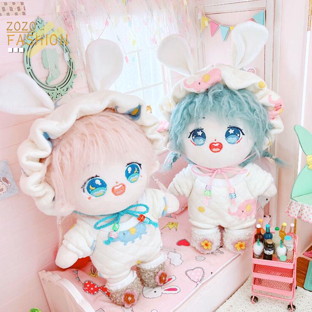 Búp Bê Đồ Chơi Hình Chú Voi Bằng Vải Mềm Mại Kích Thước 20cm