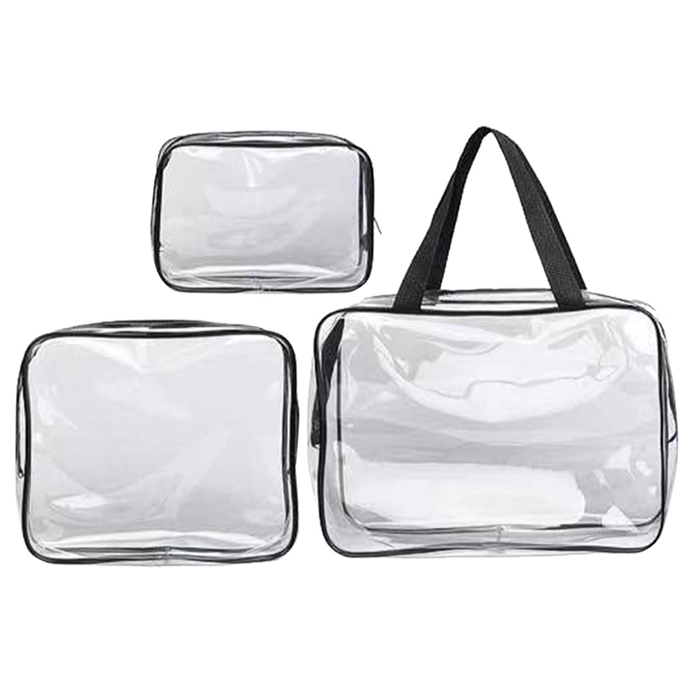 3 cái : lear, akeup, ags, ravel, osmetic, ags, oiletry, ags , osmetic, rganizer