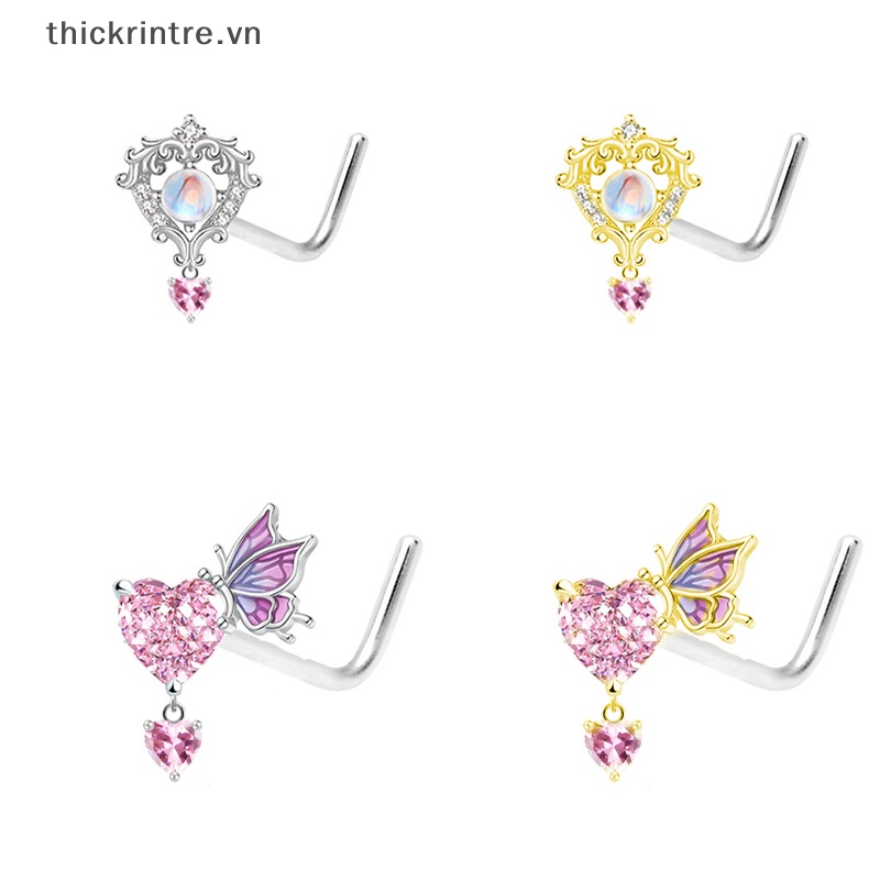 1 Khuyên Xỏ Rốn Hình Trái Tim Thời Trang Cho Nữ