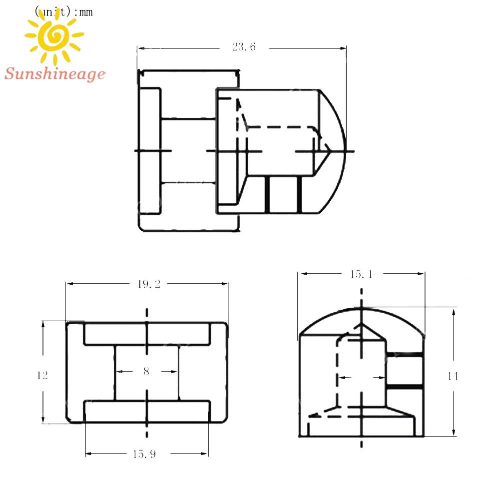 Set 2 Nút Điều Chỉnh Âm Lượng Hai Lớp Cho Đàn Guitar Điện