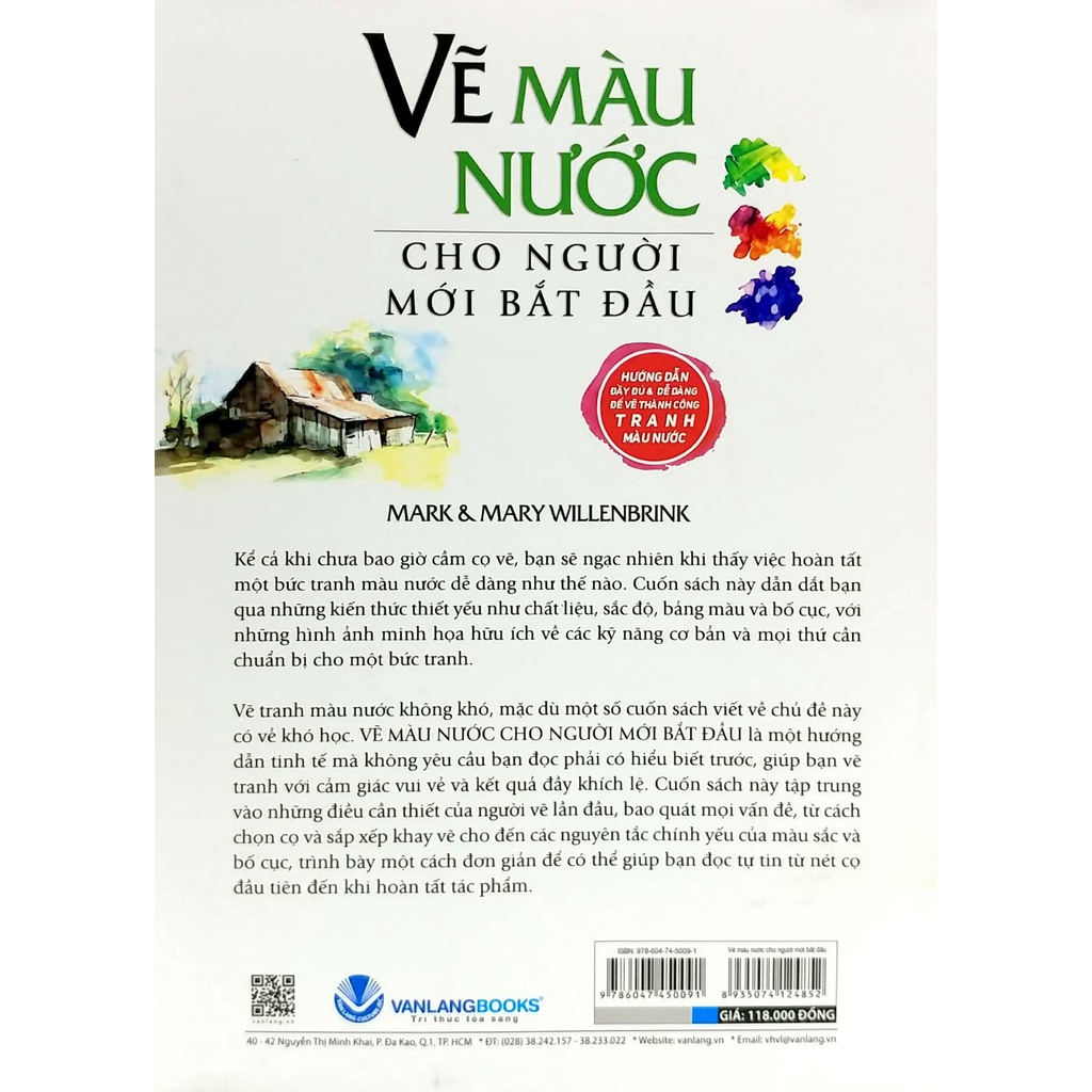 Sách Vẽ Màu Nước Cho Người Mới Bắt Đầu