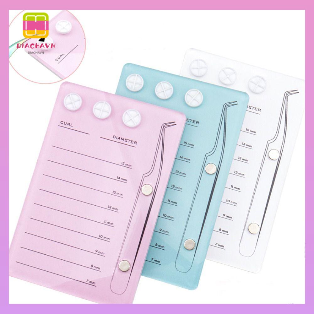 DIACHAVN Hộp Keo Dán Lông Mi Giả 3 Trong 1 Tiện Lợi Dành Cho Luyện Tập Trang Điểm