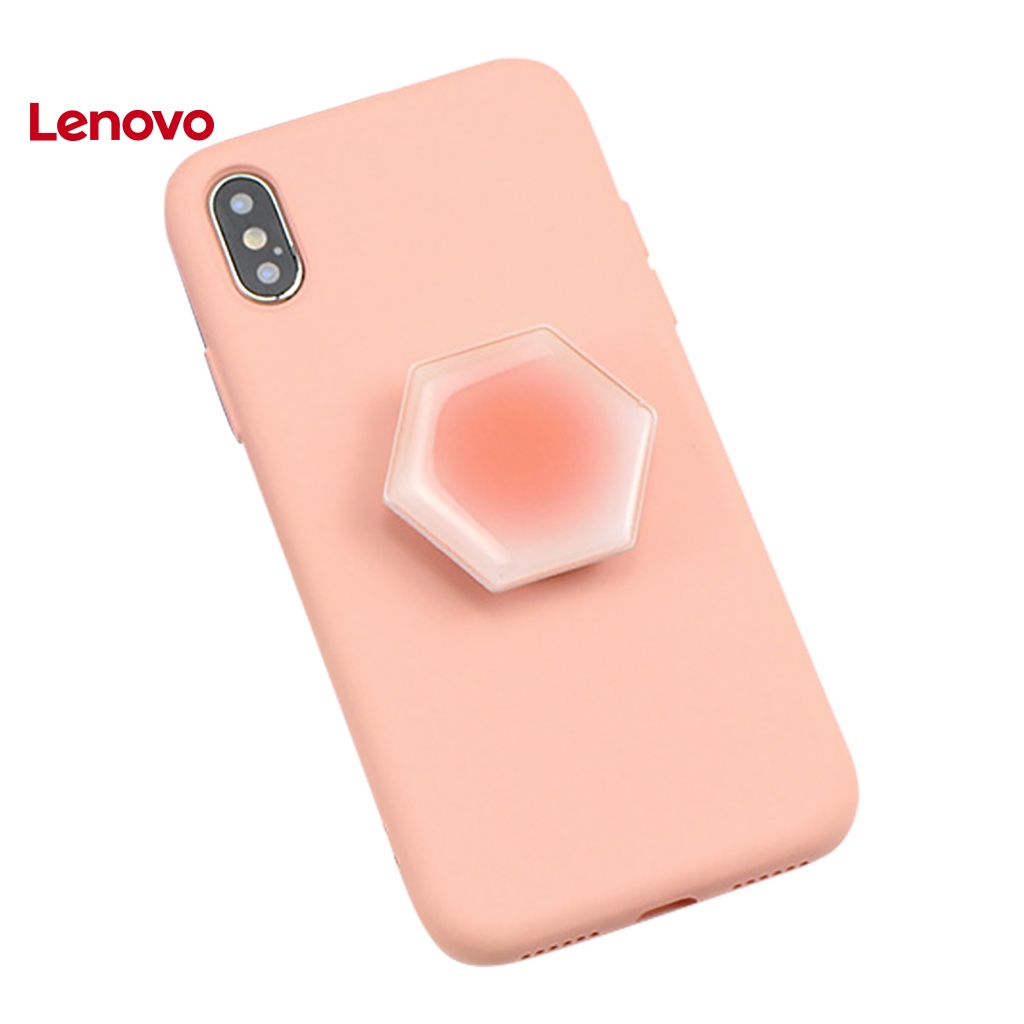 Nhẫn Đỡ Điện Thoại Hình Hoa Hướng Dương Lục Giác Màu Gradient Sáng Tạo