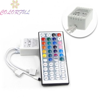 【COLORFUL】Remote Controller 44 Keys IR Energy Efficient RGB Control Box Strip Light