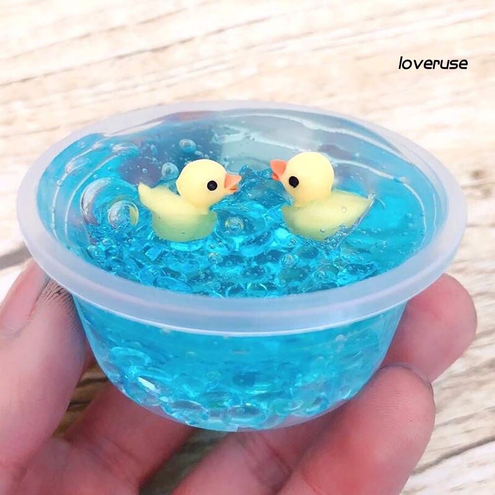 Đồ Chơi Chất Nhờn Ma Quái 60ml / 100ml Hình Chú Vịt Vui Nhộn Cho Bé