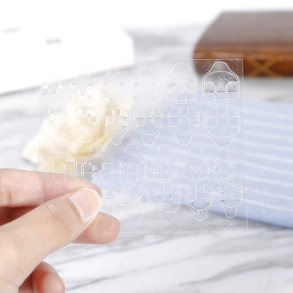 Sẵn Hàng Thời Trang 10 Tờ Băng Keo 2 Mặt Keo Dán Giả Móng Tay Nghệ Thuật T-ip Bri