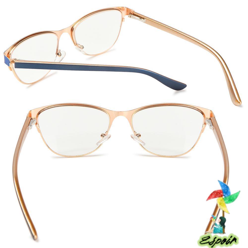 ESPO Kính Đọc Sách Nửa Gọng Kim Loại Chống Mỏi Mắt