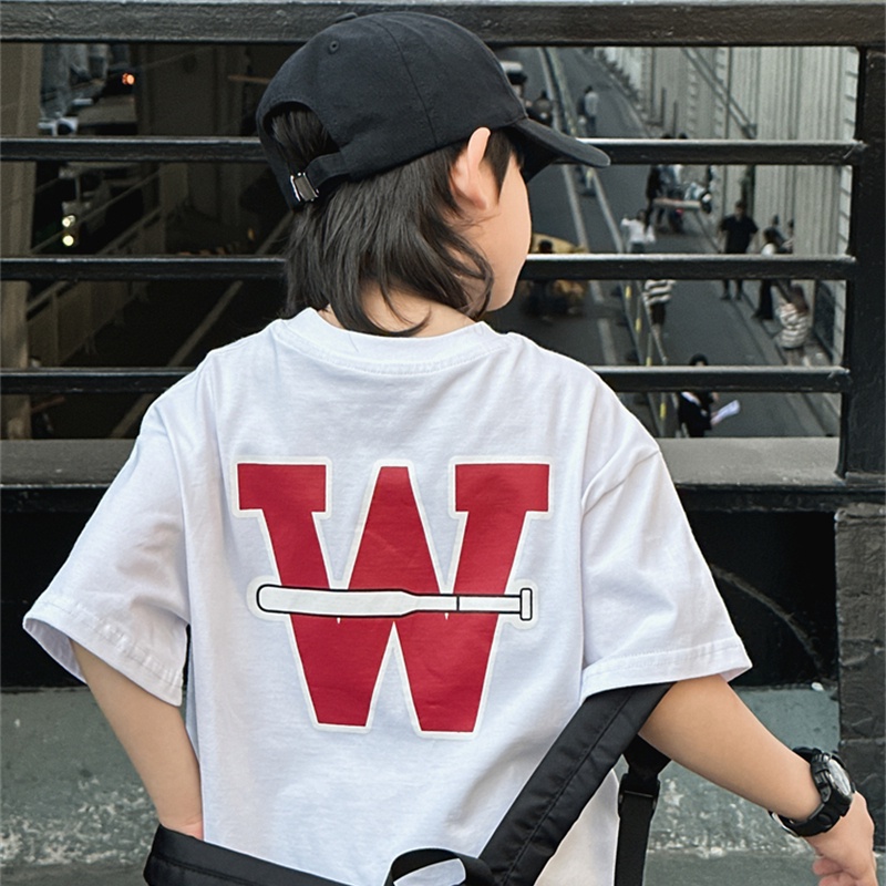 Yidanl Mới Áo Thun 100% Cotton Tay Ngắn Unisex Cho Bé