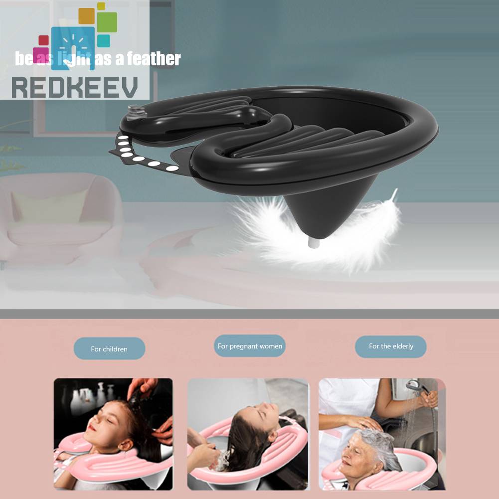 Chậu Gội Đầu Bơm Hơi Di Động Tiện Dụng Cho Phụ Nữ Mang Thai