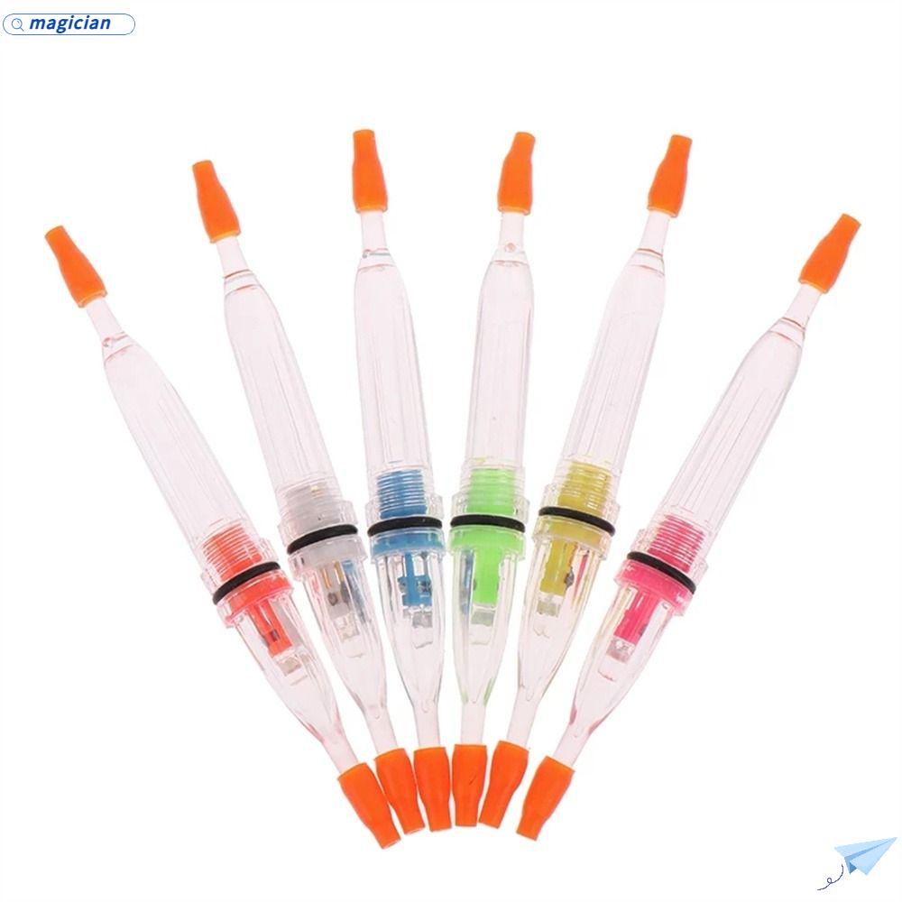 MAG Set 2 Mồi Giả Nhử Cá Chống Thấm Nước Gắn Kèm Đèn LED