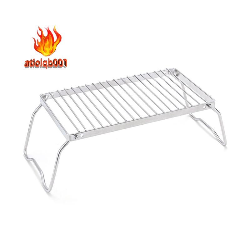 Vỉ Nướng Bbq Bằng Thép Không Gỉ Có Thể Gấp Gọn Tiện Dụng